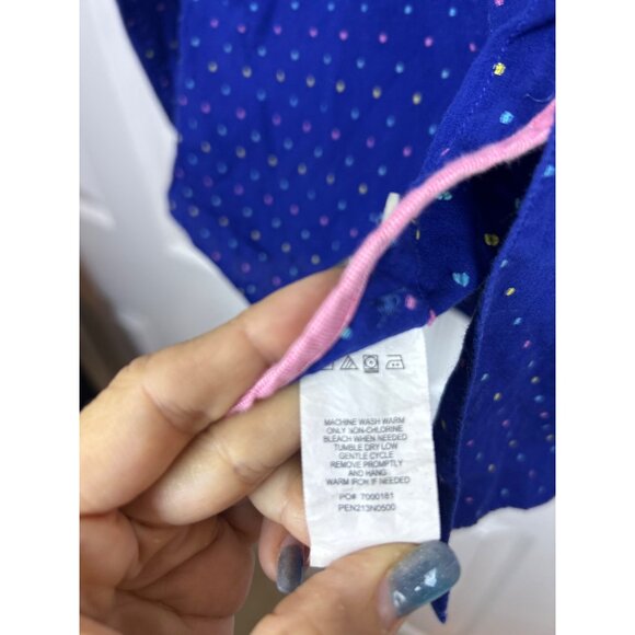 Penguin Heritage Slim Fit Shirt Men's Size L Blue Button Up Long Sleeve - Picture 4 of 9